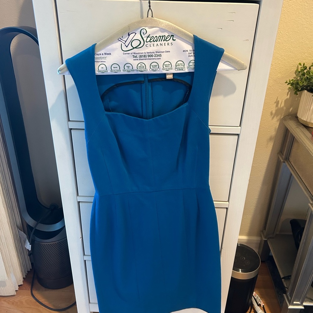 Banana Republic Vibrant Blue Mini Dress